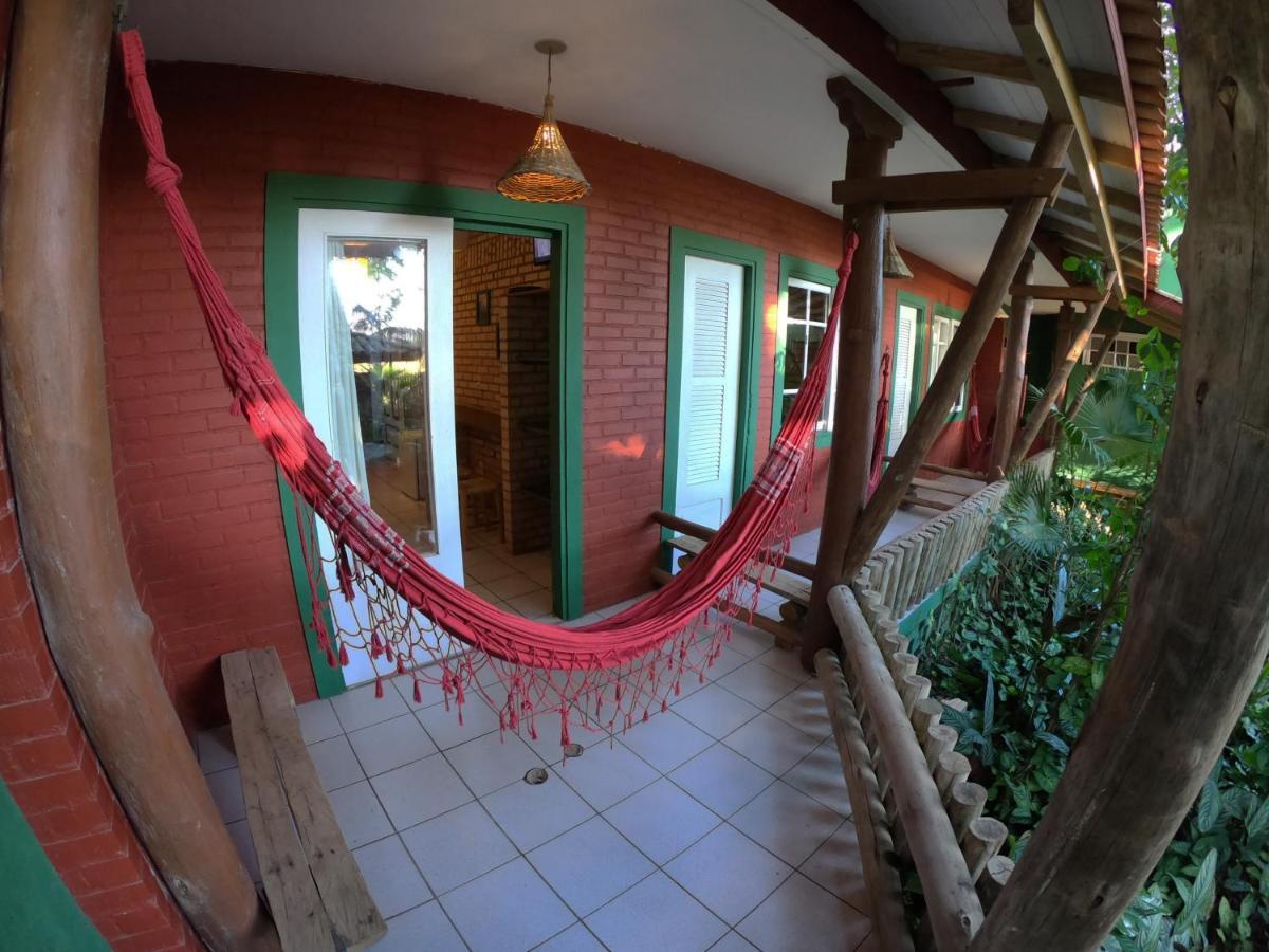 Pousada Canoa Azul Na Praia Da Ferrugem Garopaba Exterior foto